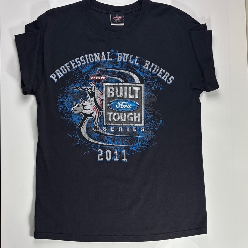 PBR Official Tour Black Bull Riders Tee